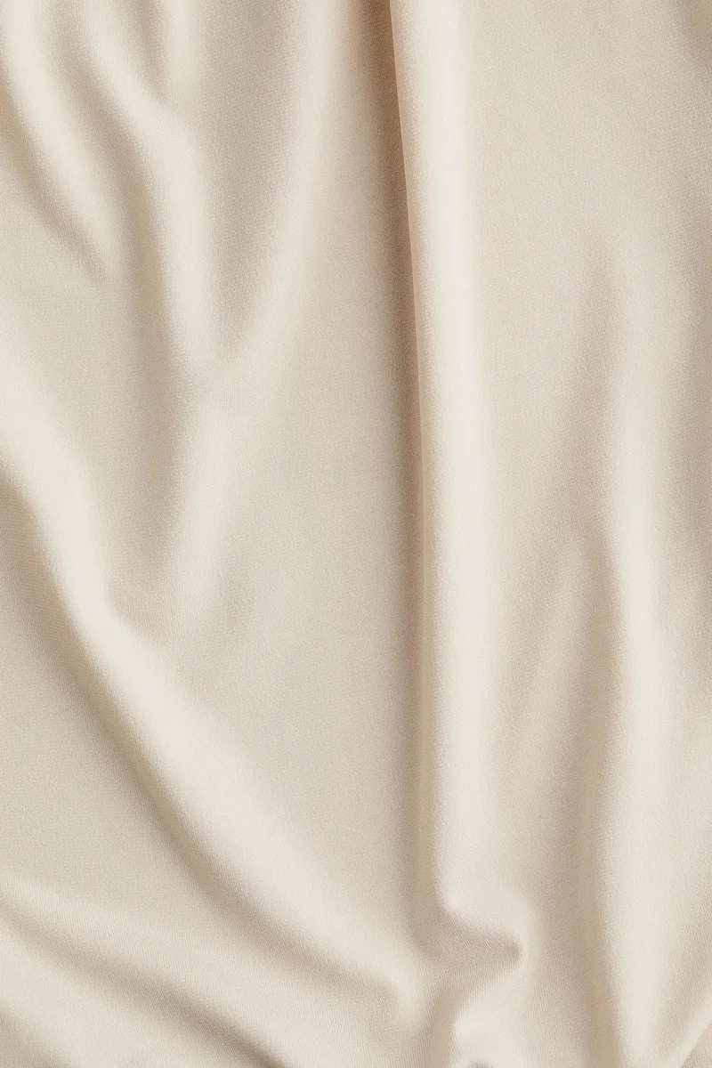 اتش اند ام Draped cropped top