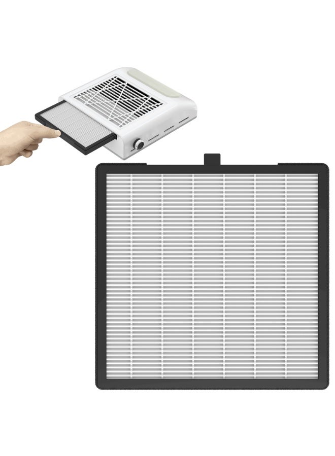 آيسيلي لمرشح مكنسة كهربائية قابل للسحب من طراز 858-8، مرشح قابل لإعادة الاستخدام، مرشح شبكي عالي الكثافة لجمع الأظافر - Image 1