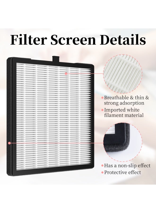 آيسيلي لمرشح مكنسة كهربائية قابل للسحب من طراز 858-8، مرشح قابل لإعادة الاستخدام، مرشح شبكي عالي الكثافة لجمع الأظافر - Image 5