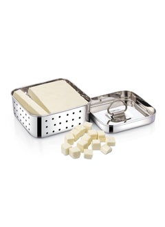 LIGHTNIING HAMMERZ LIGHTNIING HAMMERZ Stainless Steel Square Shape Indian PaneerTofu Press Mould Maker 3 Different Sizes 500ml  - Image 2