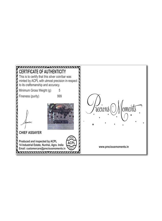 Acpl Precious Moments Happy Birthday Silver Coin 5 Gram |10 Grams | 20 Gram | 50 Gram BIS Hallmarked 999 Purity with Gift Box - Image 5