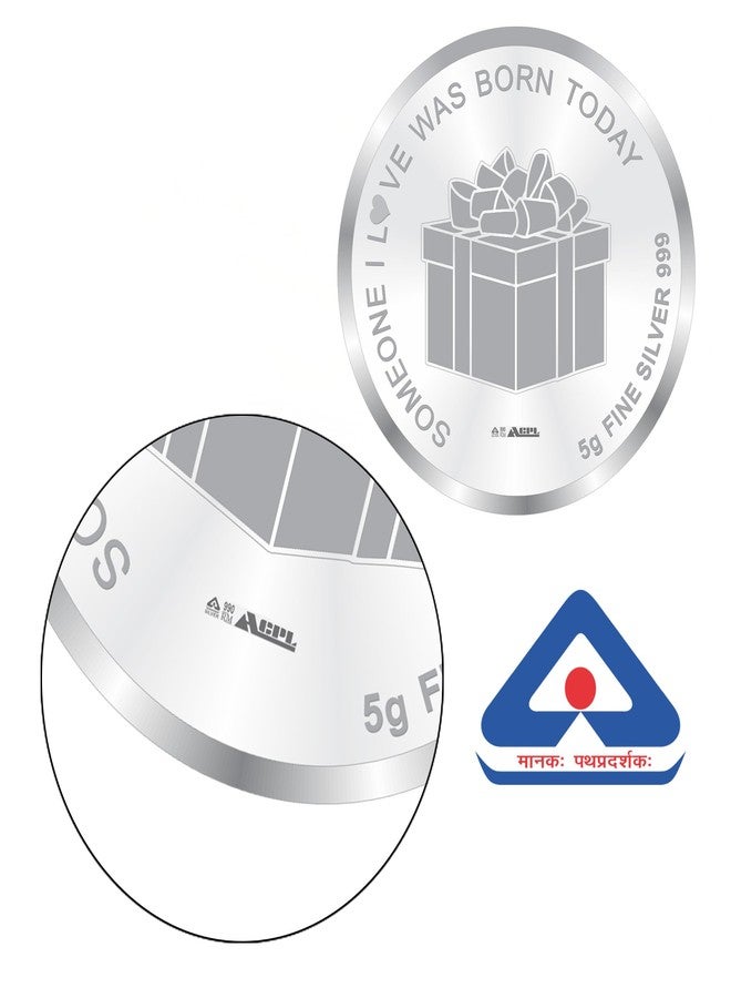 Acpl Precious Moments Happy Birthday Silver Coin 5 Gram |10 Grams | 20 Gram | 50 Gram BIS Hallmarked 999 Purity with Gift Box - Image 4