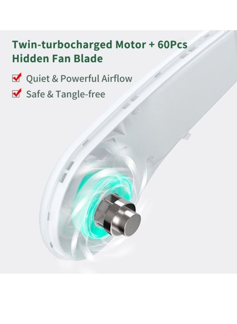 Neck Cooling Bladeless Fan Portable Hands Free for Outdoor Climbing Sport - Image 3