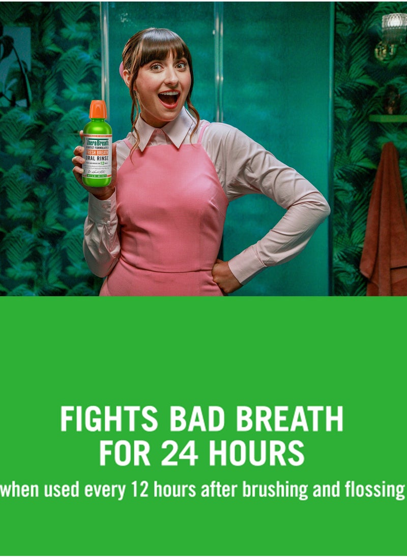 TheraBreath - Fresh Breath Oral Rinse Mild Mint 12 hours (473 ml) - Image 1