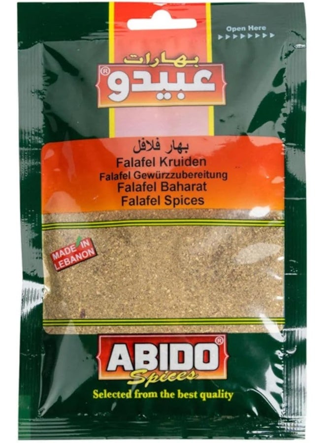 ABIDO Falafel Spice Mix 50G, Seasoning For Falafel Mix, Chickpea Patties And Middle Eastern Recipes