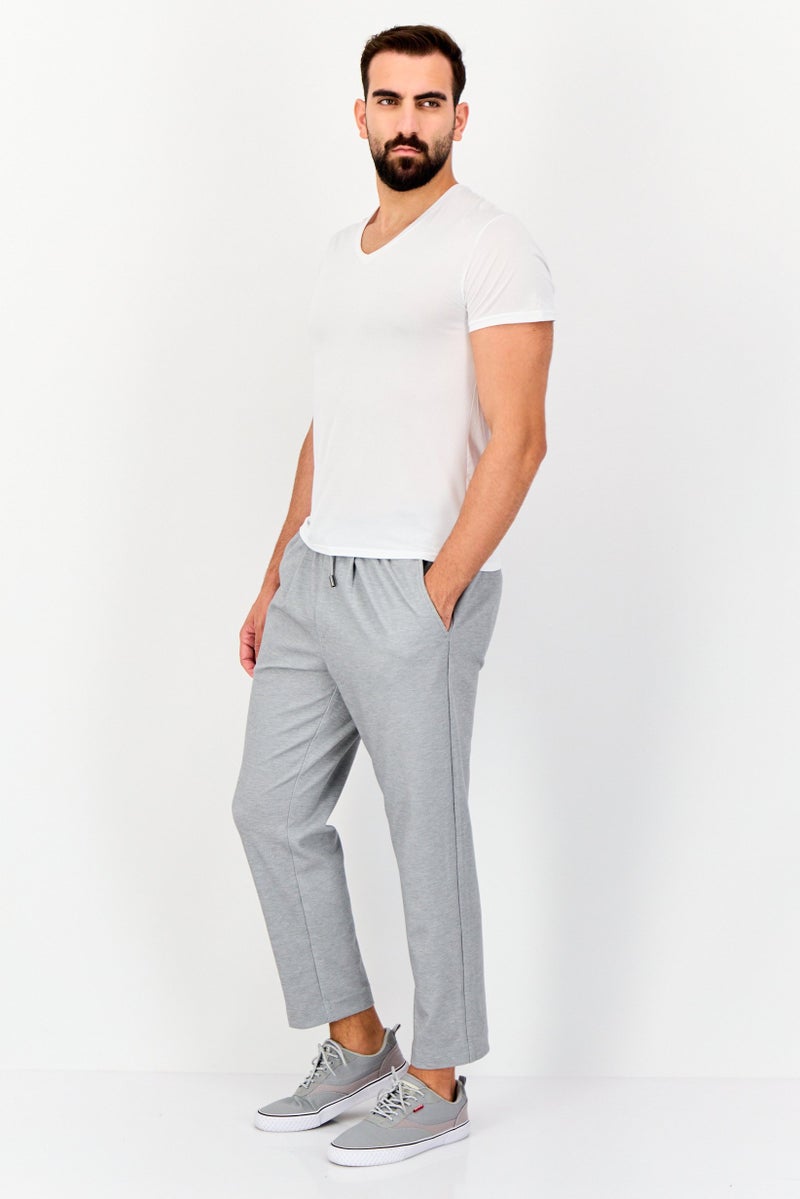 Celio سروال رجالي بقصة عادية مستقيمة، رمادي - Image 2