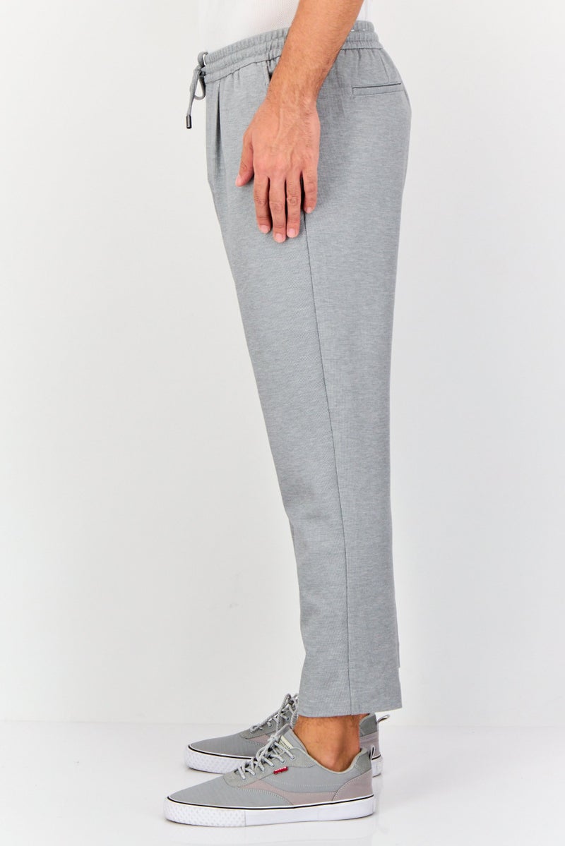 Celio سروال رجالي بقصة عادية مستقيمة، رمادي - Image 3