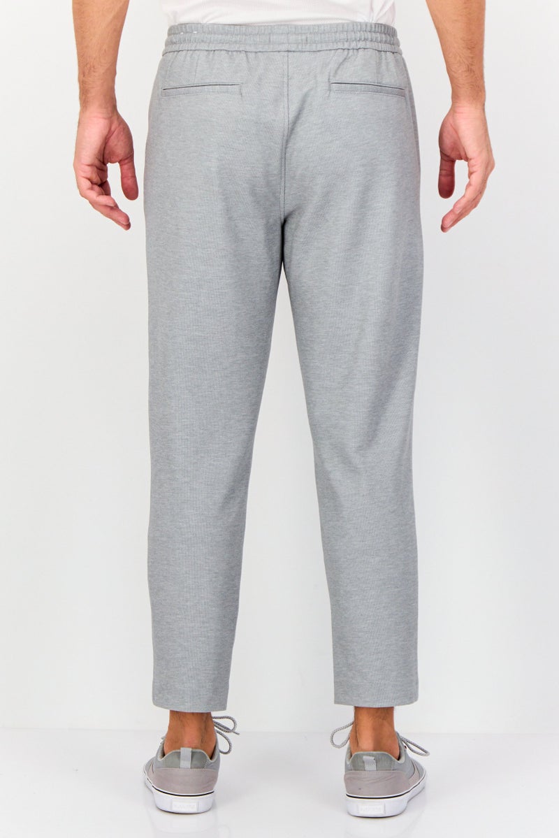 Celio سروال رجالي بقصة عادية مستقيمة، رمادي - Image 4