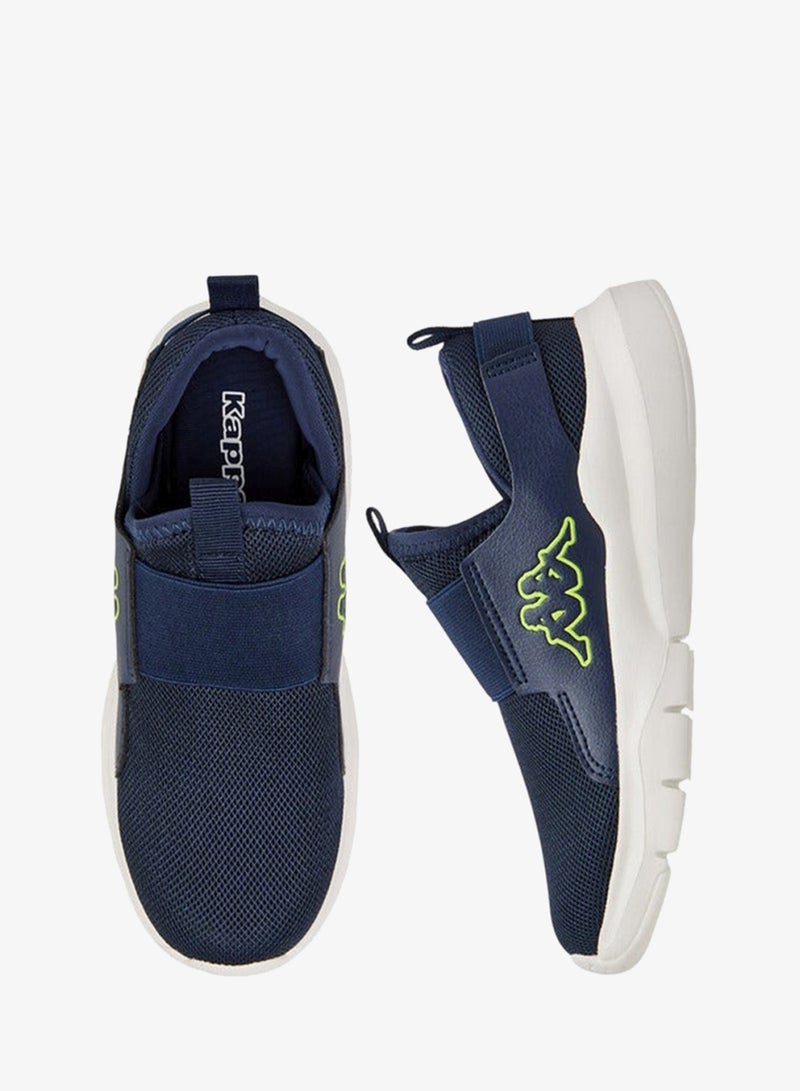 Kappa Boys' Logo Detail Slip-On Sports Shoes with Pull Tab - Image 3