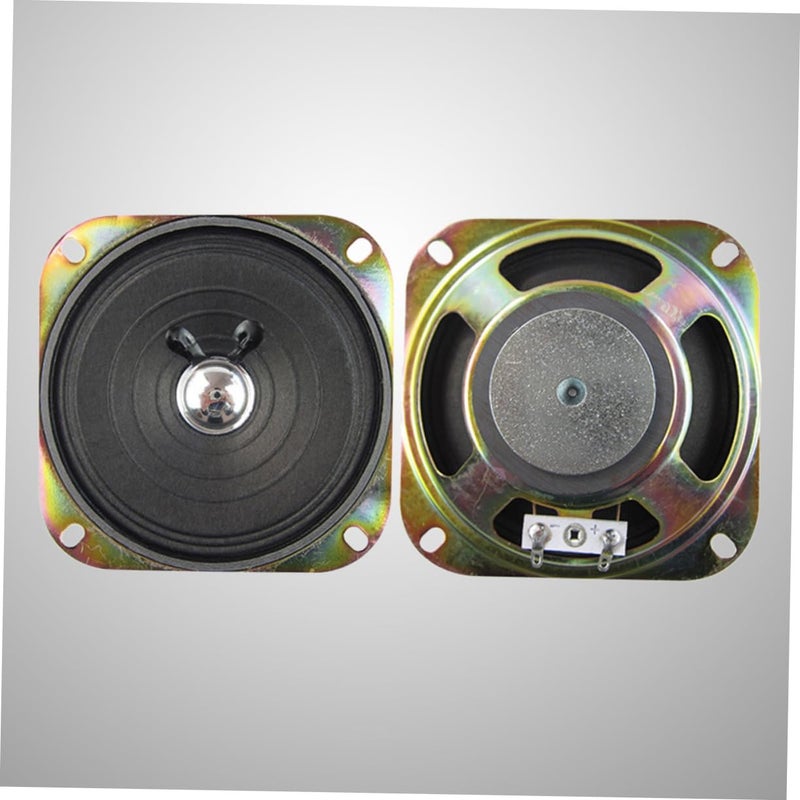2Pc Full Range Square Loudspeaker with Metal Basket for Electronic Organ Keyboard Audio System - Image 5