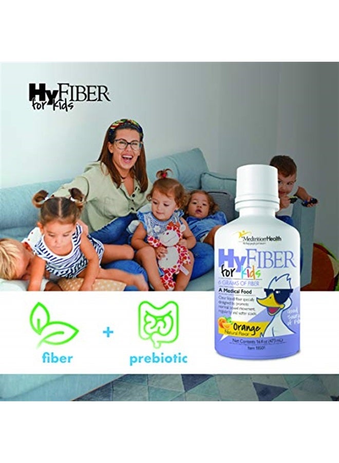 Medtrition هاي فايبر سائل الألياف للأطفال بملعقة واحدة فقط، يدعم الانتظام والبراز الأكثر ليونة، فركتوالغليكو سكاريد (FOS) للبكتيريا الجيدة لصحة الأمعاء، 6 جرام من الألياف، 32 حصة لكل زجاجة 16 أونصة سائلة (عبوة من 2) - Image 4