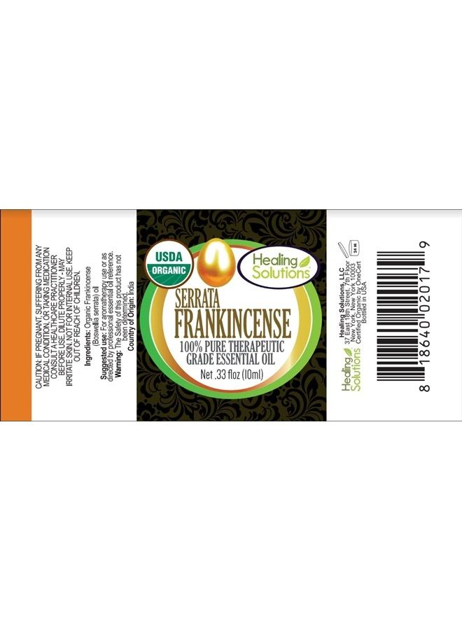 Healing Solutions Frankincense and Myrrh Essential Oil Combo Pack, Therapeutic Grade Essential Oil - 2/10ml - Image 3