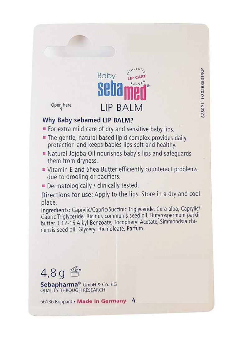 Sebamed Baby Lip Balm With Shea Butter 4.8 G - Image 2