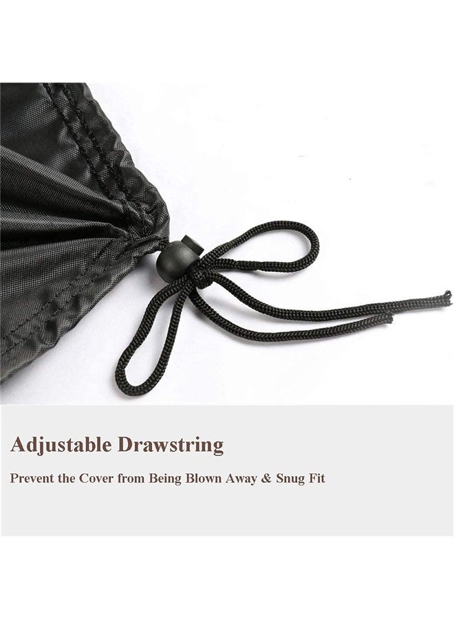 Heavy Duty Waterproof Charcoal Kettle Grill Cover 28" D Barrel Cover with Drawstring Oxford cloth barbecue cover - Image 3