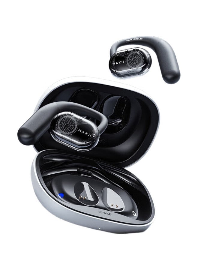 Hakii Cpods, Non-In Open-Ear Bluetooth Wireless Earphones, Ear-Hook Air Conduction Sports Running Cycling Bone, Compatible With Huawei, Vivo, And Apple Phones - Image 3