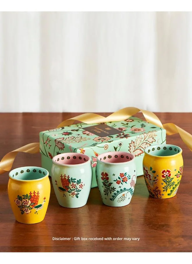 Chumbak Jaipur Gardens Kulhad Gift Box - Set of 4