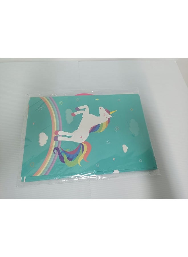 FEPITO Pin The Horn on Unicor-game for Kids Birthday Party Game with 24 Horn Stickers Birthday Poster for Kids Unicor-Birthday Girls Rainbow Party Favors Supplies Decoration Home Wall Decor Backdrop - Image 3