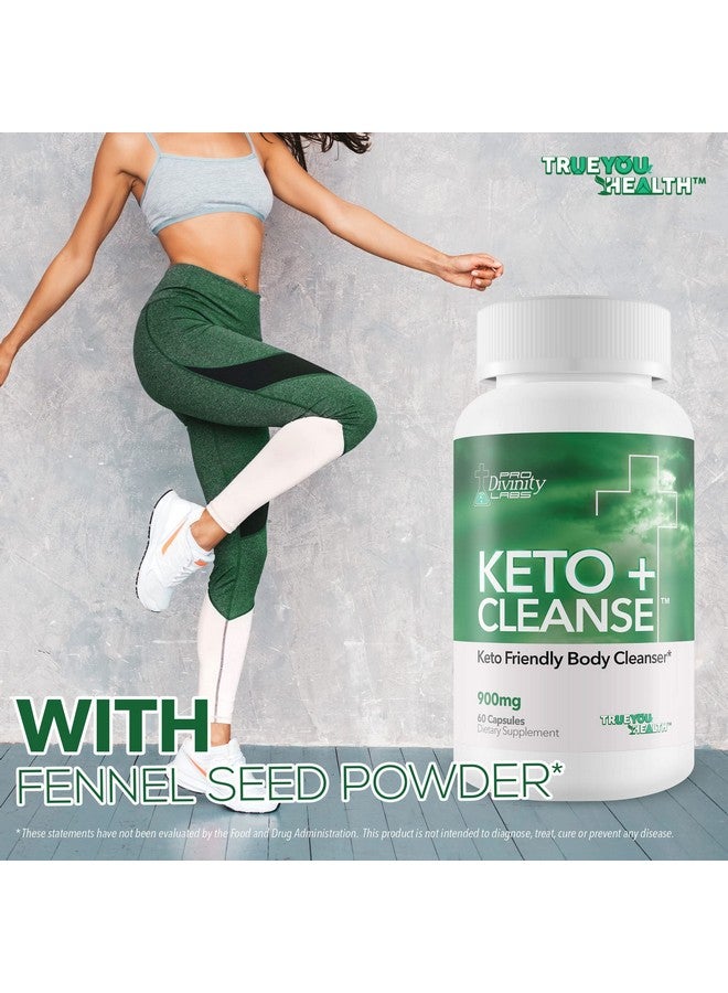 Generic Pro Divinity Labs KETO + CLEANSE - Premium Keto Friendly Body Cleanser with Plant Based Ingredients to Promote Whole Body Health - Support Reduced Bloating & Gut Health with Additional Probiotics  - Image 5