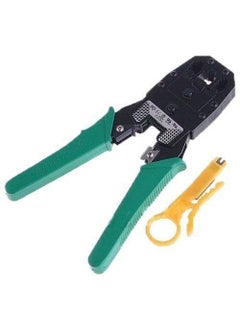 SHB SHB 3 in 1 Modular Crimping Tool RJ45 RJ11 CAT5eCAT6 LAN Cutter with Cable Cutter Multicolour  - Image 1