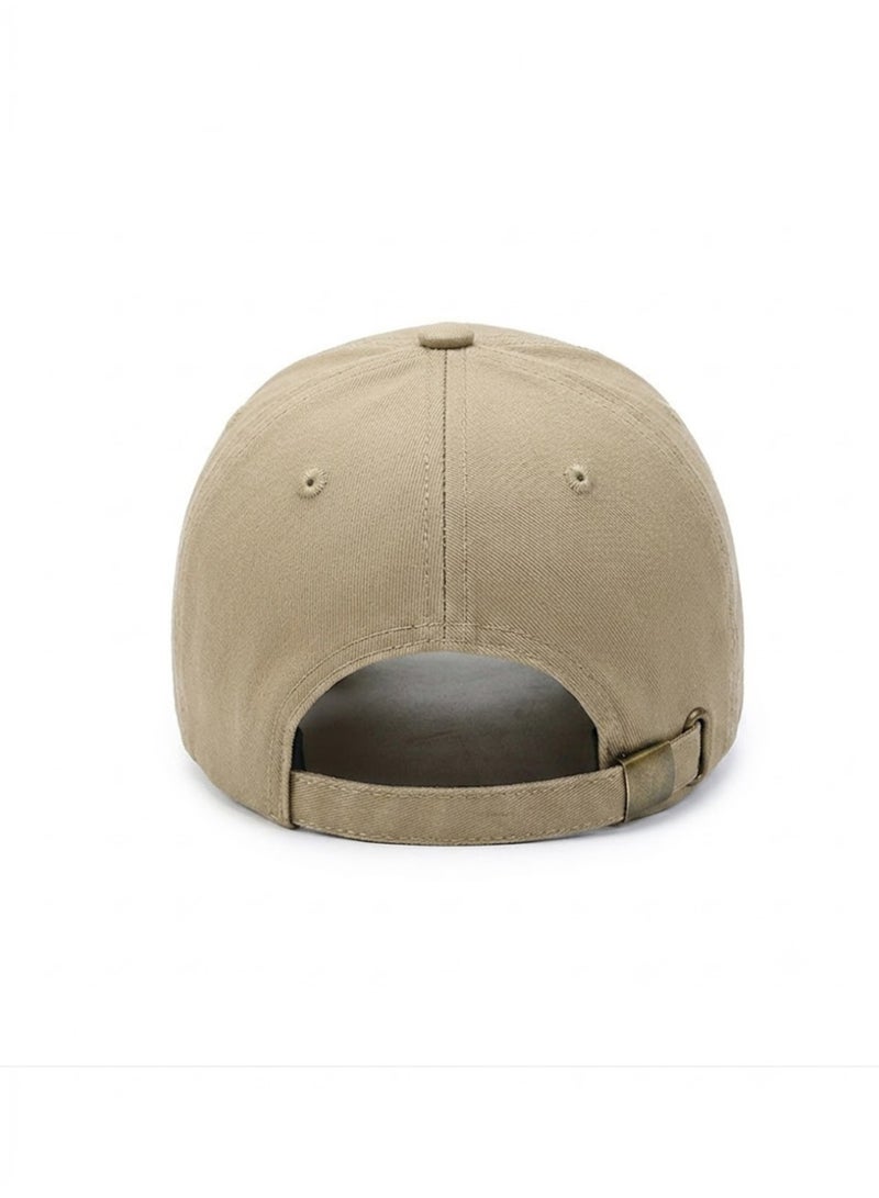 HASTE Outdoor Sport Cap - Curved Brim Adjustable - Khaki - Image 3