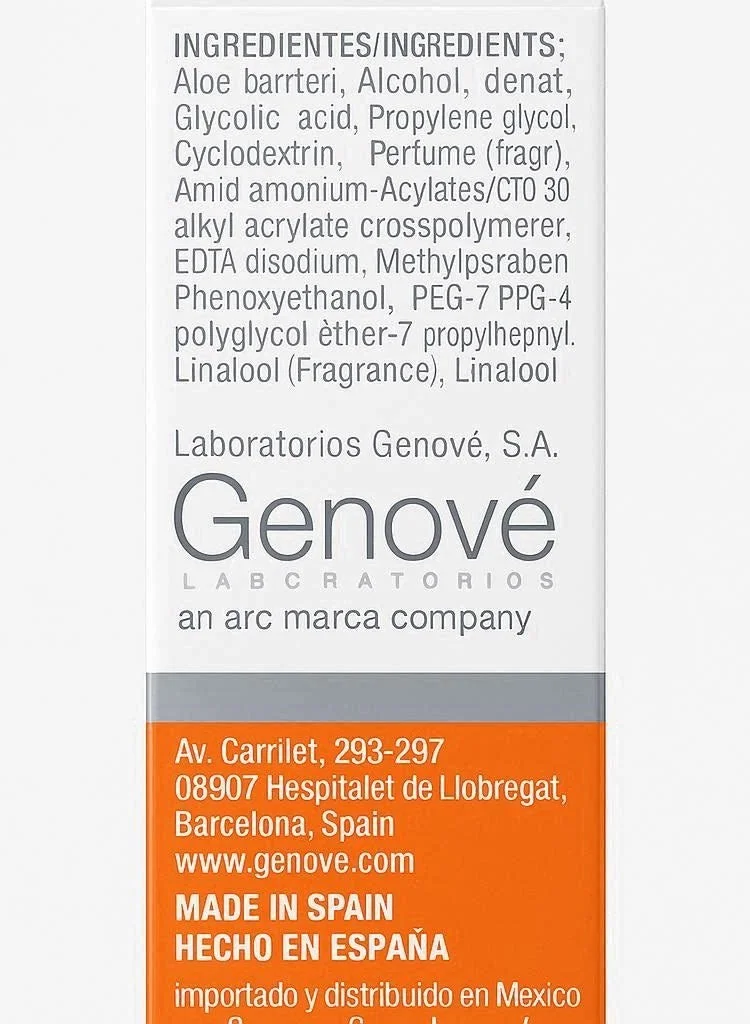 Genove  Genové Fluidbase Lightening Gel 30ml | Dark Spots Treatment for Face | Hyperpigmentation Corrector with Arbutin & Vitamin C  | Best Price UAE