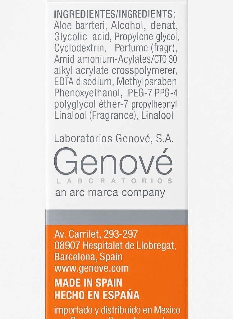 Genove Genové Fluidbase Lightening Gel (30ml) for Dark Spots & Hyperpigmentation | Advanced Face Correction Gel with Arbutin & Vitamin C - Image 3