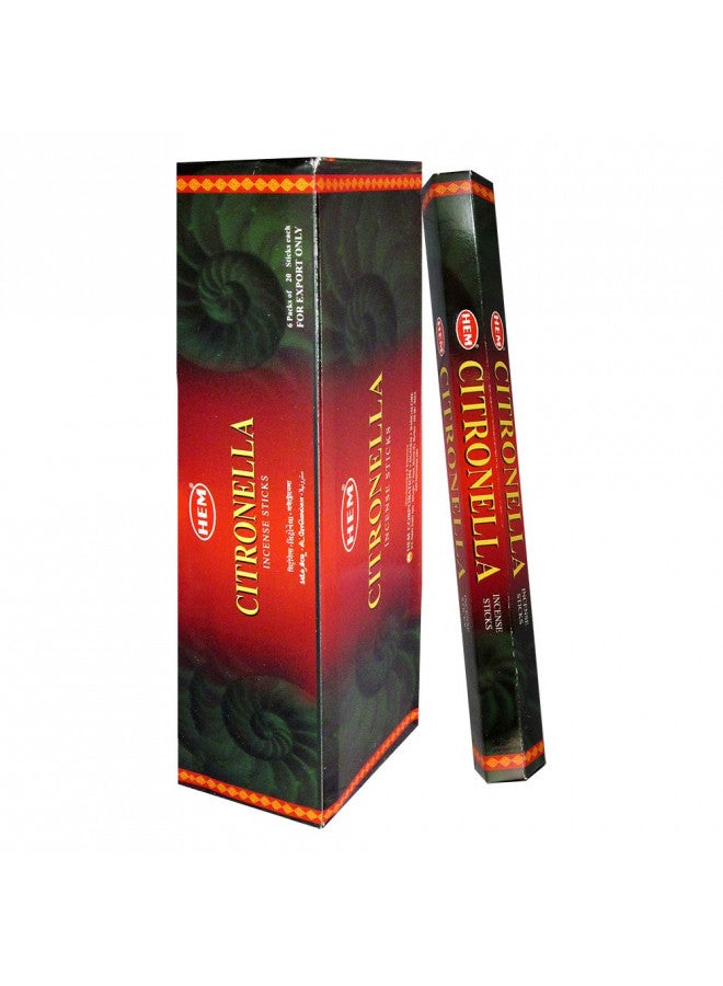 Hem Citronella Incense Sticks, 120 Count - Image 3