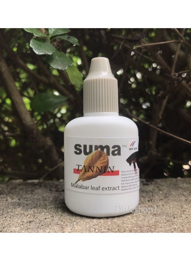 Suma B&K SUMA Tannin Malabar Leaf Extract for Betta Fish  12ML - Image 3
