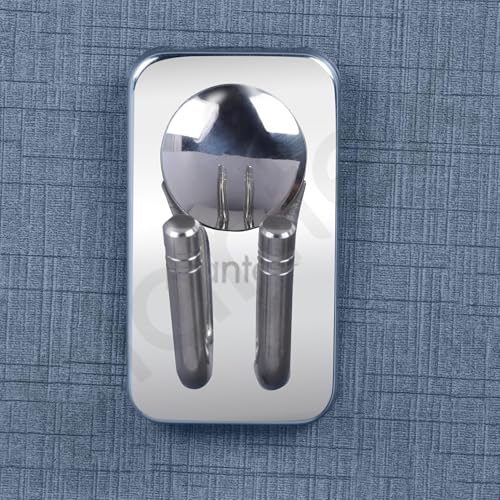 Plantex Robe Hook/Hanging Hooks for Bathroom/Hooks for Wall/Bathroom Accessories - (Metro, Chrome) - Image 4
