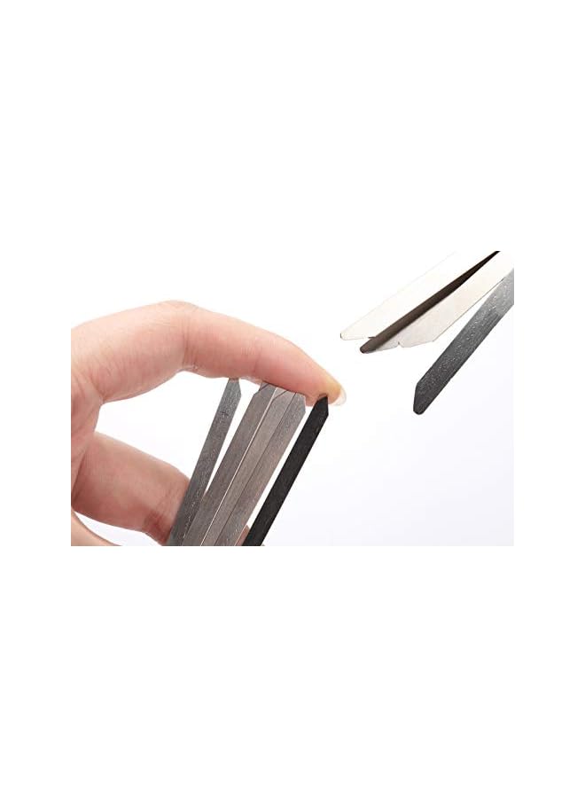 PROMASS promass Stainless Steel Cable Ties Metal Self-Locking Cable Zip Ties 100PCS 4.6 * 200mm Heavy Duty Exhaust Wrap Locking Ties Ball Lock Band Zip Ties for Home Office Garage Workshop Electrical  - Image 5