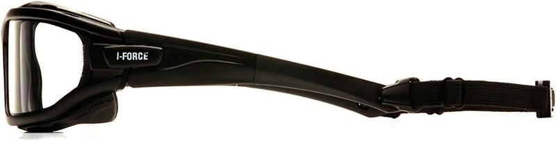 Pyramex Safety نظارات بايرامكس I-Force الرياضية المضادة للضباب ذات العدستين مع عدسة H2x الشفافة - Image 3