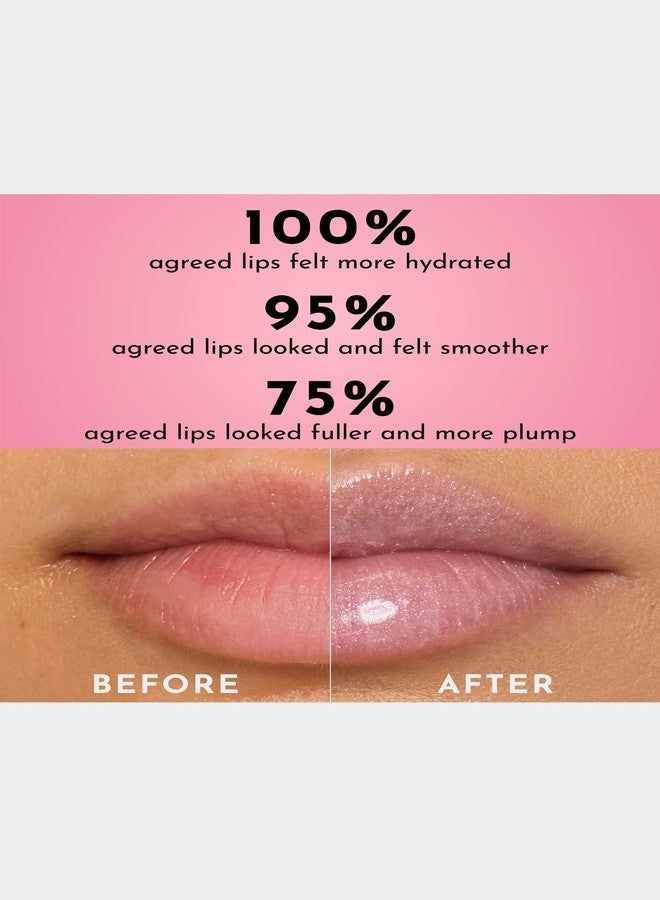 Lawless Women's x LoveShackFancy Forget The Filler Lip Plumping Gloss, Happy Thoughts, Pink, 0.11 Ounce - Image 3