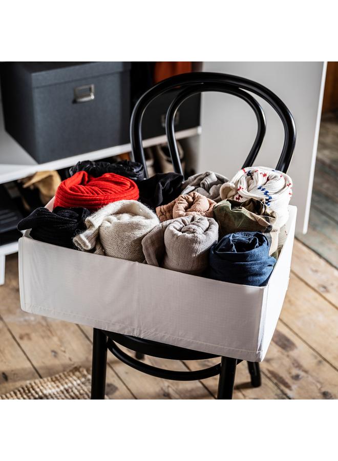 Green Tiger Box with compartments, white, 34x51x18 cm - Image 4