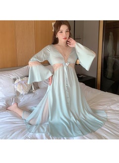New Set Of Ice Silk Pajamas