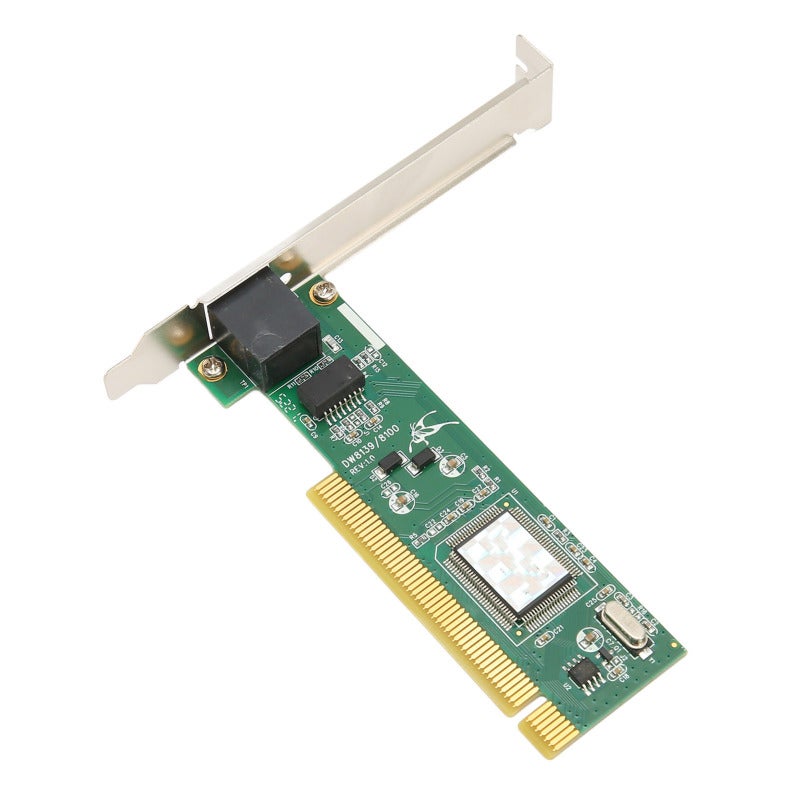 PCIe Ethernet Card 1 RJ45 Interface RTL8139D Chipset - Auto Negotiate 10/100M Gaming Network Card with BOOTROM Slot for Diskless Workstations Windows Linux - Image 2