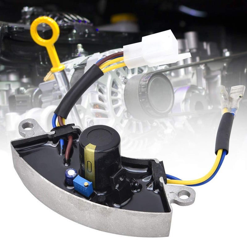 منظم جهد AVR 2KW لمولد البنزين، غلاف ألومنيوم مع إخراج قابل للتعديل - Image 4