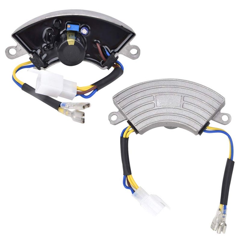منظم جهد AVR 2KW لمولد البنزين، غلاف ألومنيوم مع إخراج قابل للتعديل - Image 5