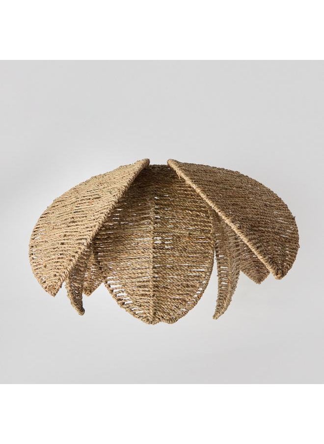 Home Box Belmonte Flower Seagrass Lampshade - 67x35 cm  - Image 5