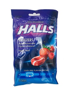 Halls Halls Breezers Cool Berry Cough Drops - Pack of 3 