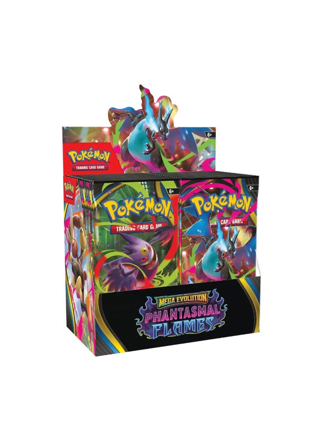 Pokemon Pokémon TCG: Mega Evolution-Phantasmal Flames Booster Box