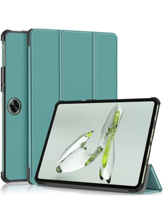 Case Compatible with OnePlus Pad Go 11.35 inch Tri-Fold Smart Tablet Case,Hard PC Back Shell Slim Multi- Viewing Angles Stand Folio Cover - Image 1