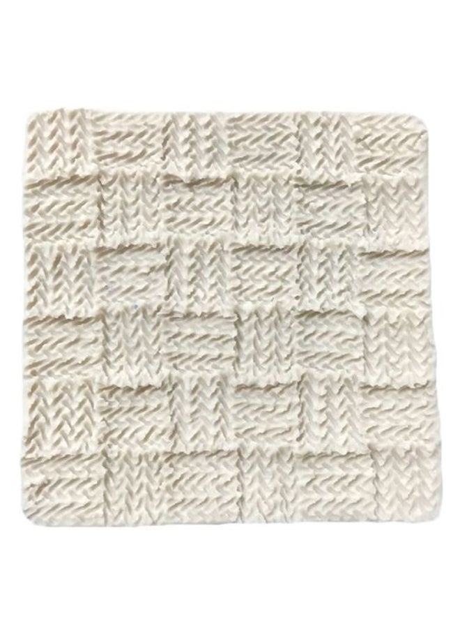 DIY Sweater Wool Line Pastry Bread Cake Mould Off White