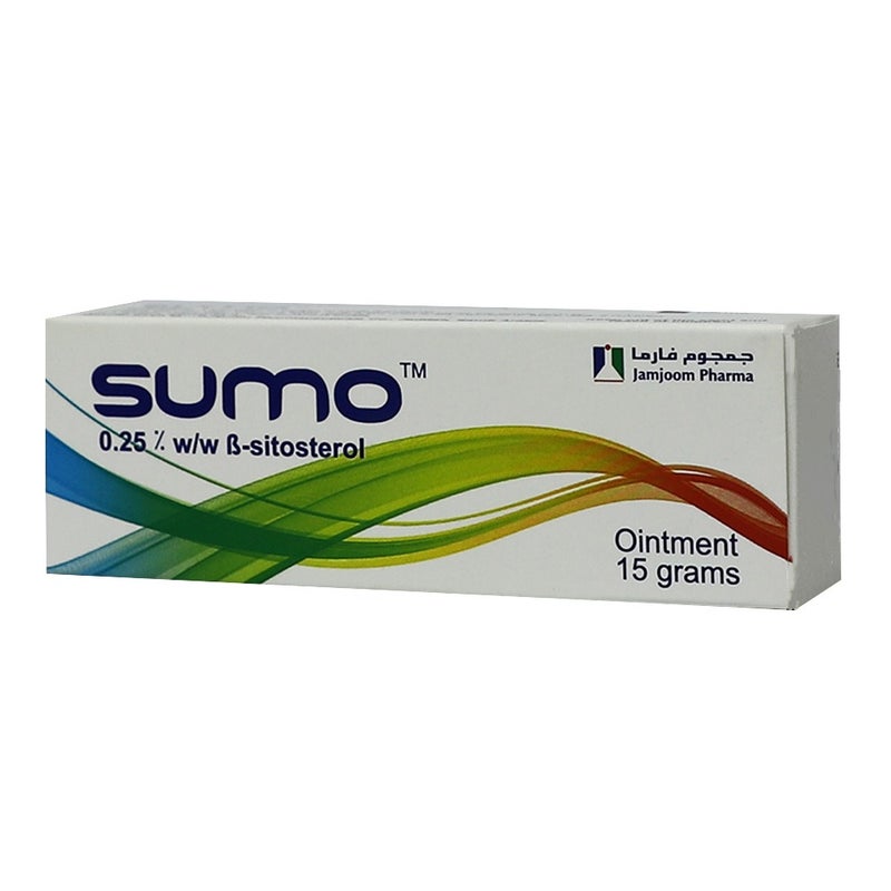 Sumo, 0.25% Ointment, Anti-inflammatory topical ointment for skin irritation, 15g - Image 1