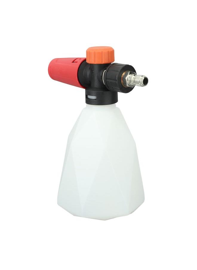 Thoraya Car Foam Sprayer 500ml Portable High Pressure Foam Blaster with 1/4 Inch Quick Connector for Garden Car Washing Rhombus  - Image 1