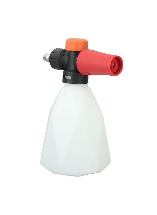 Thoraya Car Foam Sprayer 500ml Portable High Pressure Foam Blaster with 1/4 Inch Quick Connector for Garden Car Washing Rhombus  - Image 3