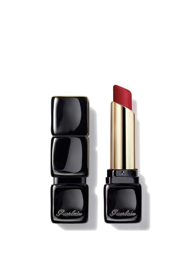 غيرلان أحمر شفاه غيرلان كيسكيس تندر مات، خفيف الوزن ومشرق، يدوم 16 ساعة، لون وردي 360 - Image 1