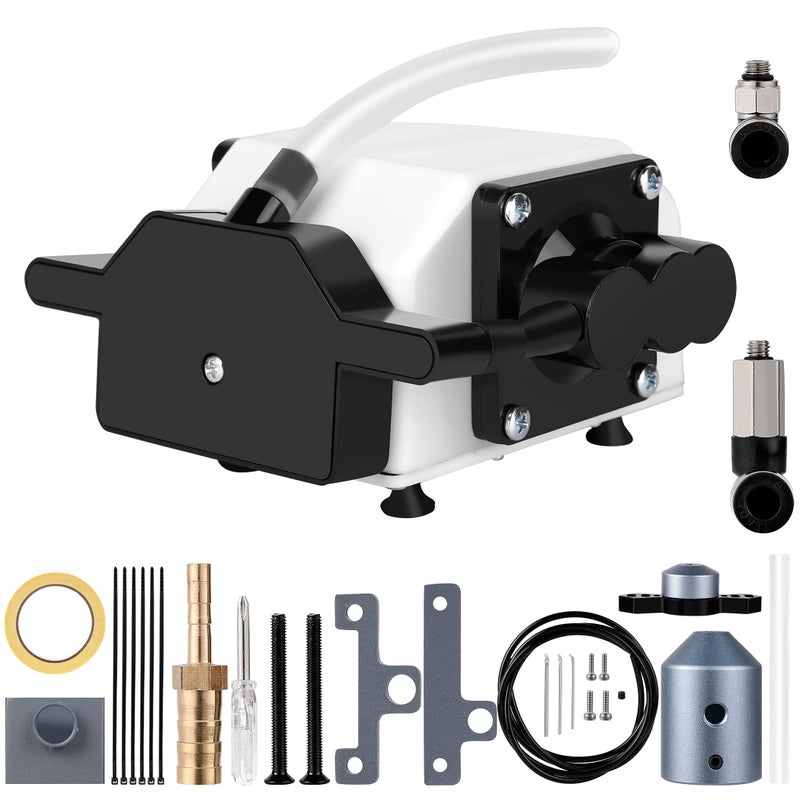 Comgrow Air Assist for Laser Cutter and Engraver,Air Assist Pump Kit with Adjustable 30L/Min,for CNC Cutting and Laser Engraving,Remove Smoke and Dust,Protect Laser Lens, Reduce Surface Temperature - Image 1