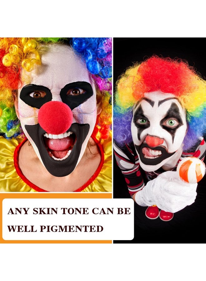 Fusang Face Body Nose Paint Stickclown Makeup Black Creamblendable Stickswaterproof Eyeblack Stick Blendable Long Lasting Professional Sfx Cosplay Festival Stage Halloween Makeup Stick - Image 5