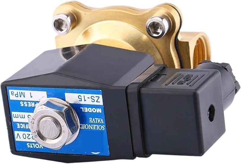ZS Series Brass Direct Lifting Diaphragm Solenoid Valve 2 2 Way Normally Closed DN20 Size G - Image 5