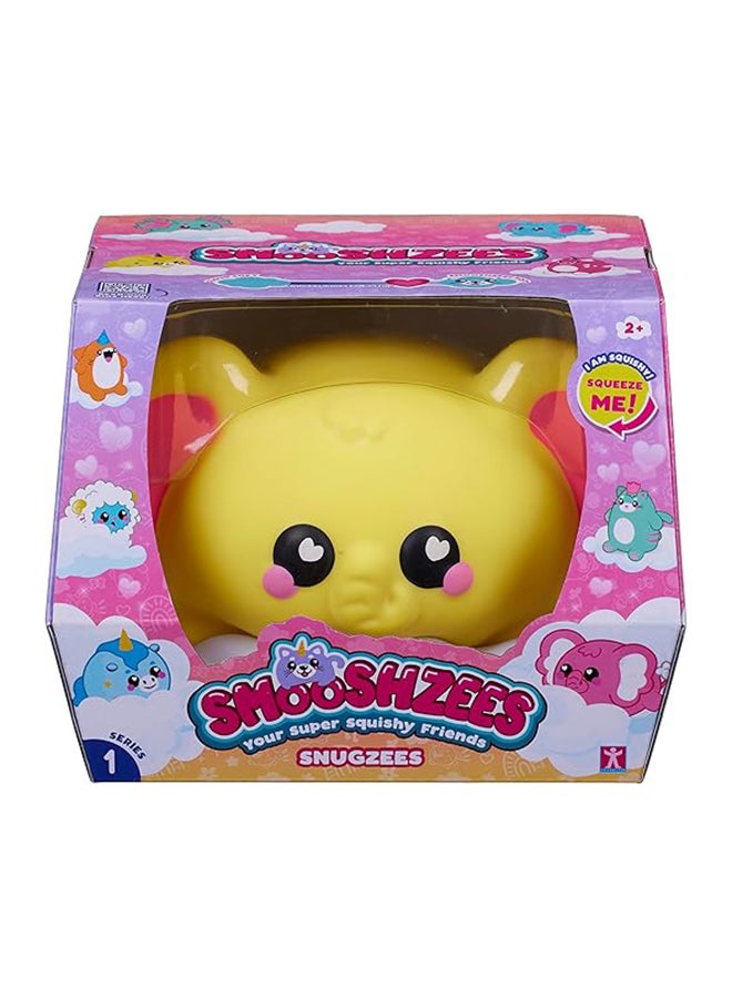 Smooshzees 6.8"Snugzees Elephant (Custard) - Image 1